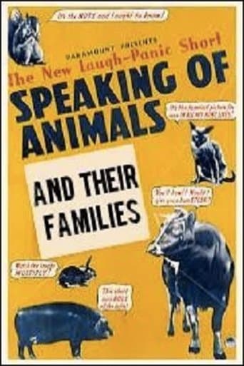 Movie poster for Speaking of Animals and Their Families