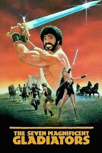 Movie poster for The Seven Magnificent Gladiators