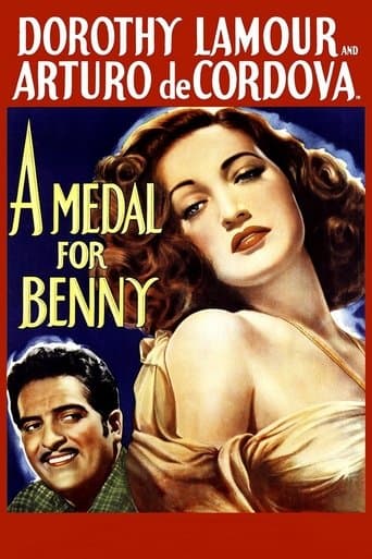 Movie poster for A Medal for Benny