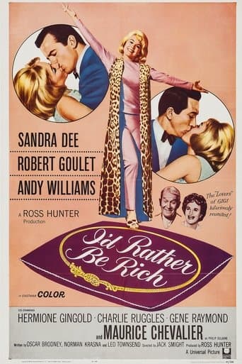 Movie poster for I'd Rather Be Rich