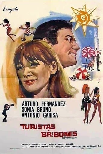 Movie poster for Turistas y bribones