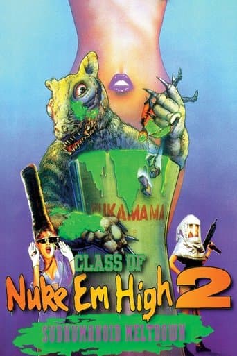 Movie poster for Class of Nuke 'Em High 2: Subhumanoid Meltdown
