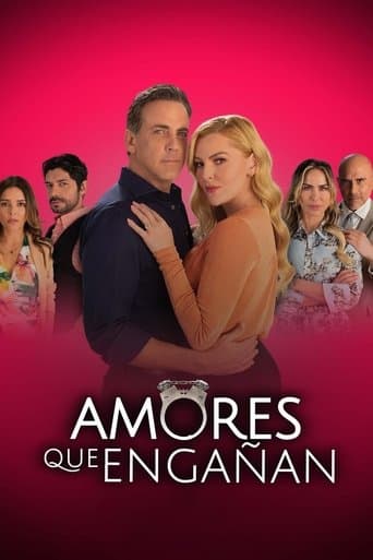 Movie poster for Amores que engañan