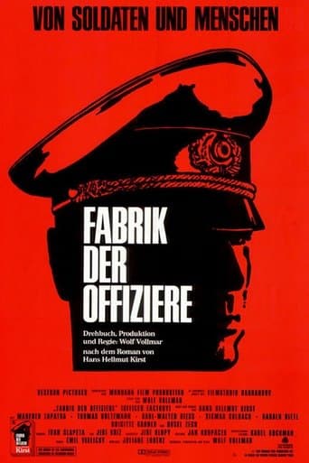 Movie poster for Fabrik der Offiziere