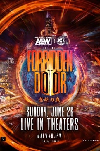 Movie poster for AEW x NJPW Presents Forbidden Door