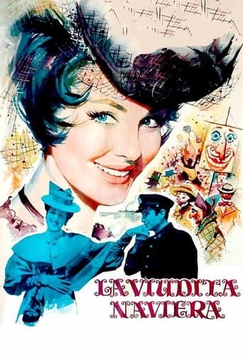Movie poster for La viudita naviera