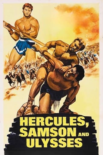 Movie poster for Hercules, Samson & Ulysses