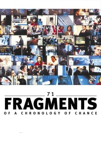 Movie poster for 71 Fragments of a Chronology of Chance