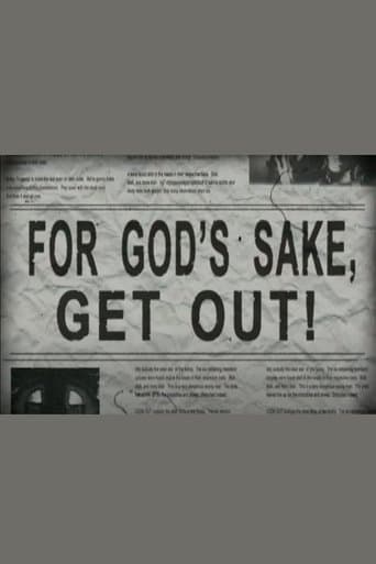 Movie poster for For God's Sake, Get Out!