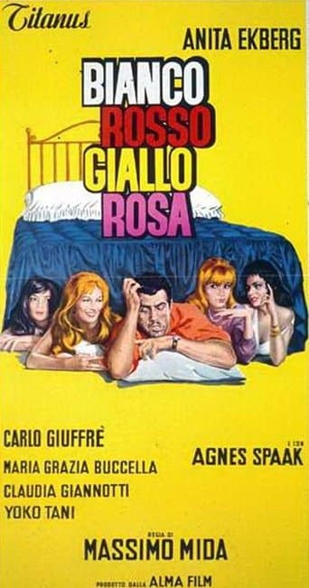 Movie poster for Bianco, rosso, giallo, rosa