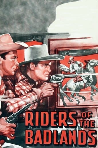 Movie poster for Riders of the Badlands
