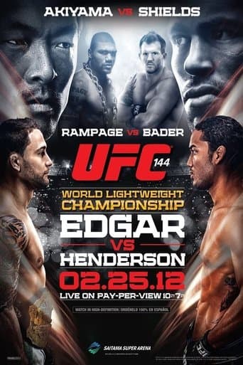 Movie poster for UFC 144: Edgar vs. Henderson