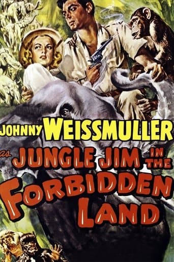 Movie poster for Jungle Jim in the Forbidden Land