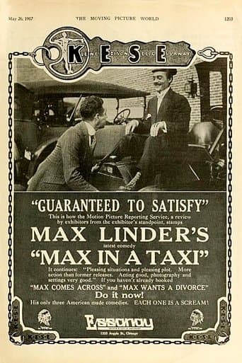 Movie poster for Max in a Taxi