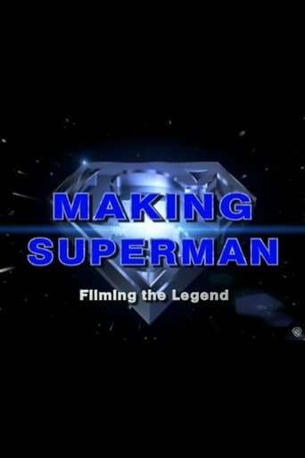 Movie poster for Making 'Superman': Filming the Legend