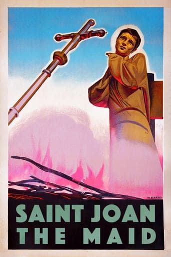 Movie poster for Saint Joan the Maid