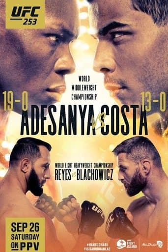 Movie poster for UFC 253: Adesanya vs. Costa