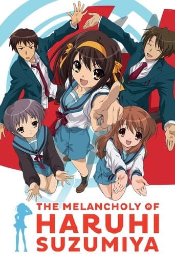 Movie poster for The Melancholy of Haruhi Suzumiya
