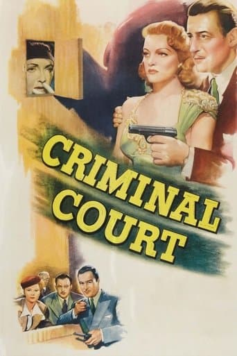 Movie poster for Criminal Court