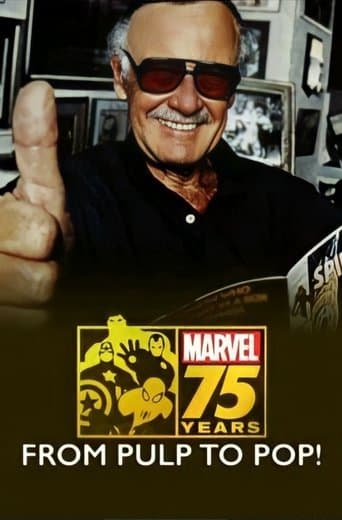 Movie poster for Marvel: 75 Years, from Pulp to Pop!