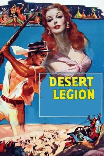 Movie poster for Desert Legion