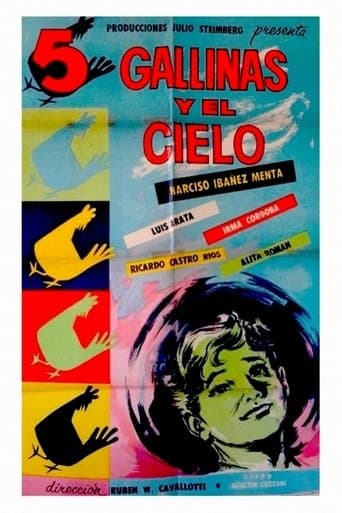 Movie poster for Cinco gallinas y el cielo