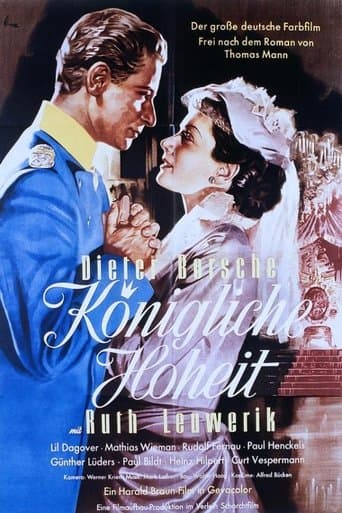Movie poster for Königliche Hoheit
