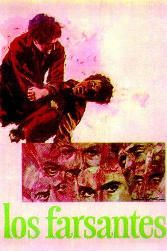 Movie poster for Los farsantes