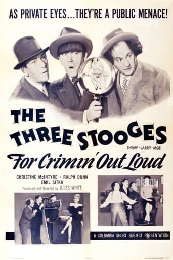 Movie poster for For Crimin' Out Loud