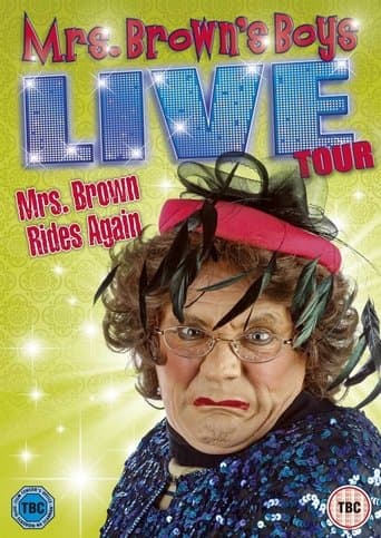 Movie poster for Mrs. Brown's Boys Live Tour: Mrs. Brown Rides Again
