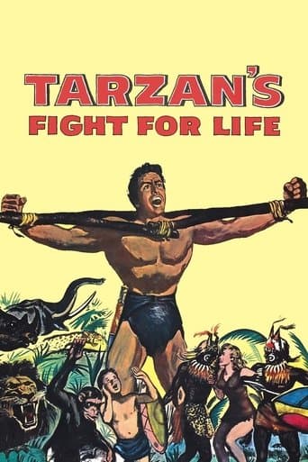Movie poster for Tarzan's Fight for Life