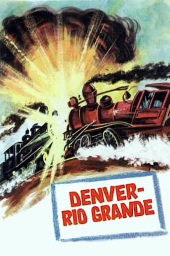 Movie poster for Denver and Rio Grande
