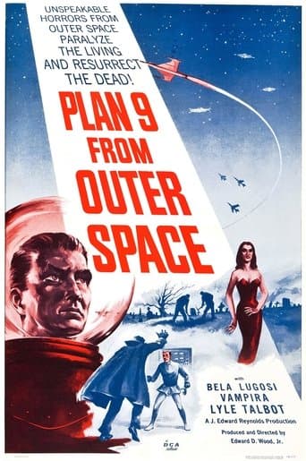 Movie poster for Plan 9 from Outer Space