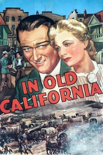 Movie poster for In Old California