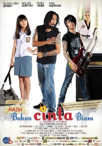 Movie poster for Masih Bukan Cinta Biasa