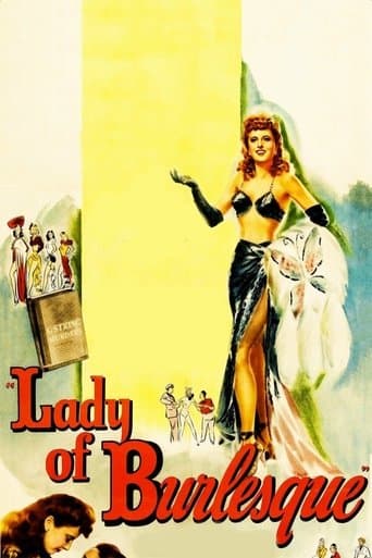 Movie poster for Lady of Burlesque