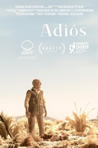 Movie poster for Adiós