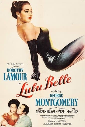 Movie poster for Lulu Belle