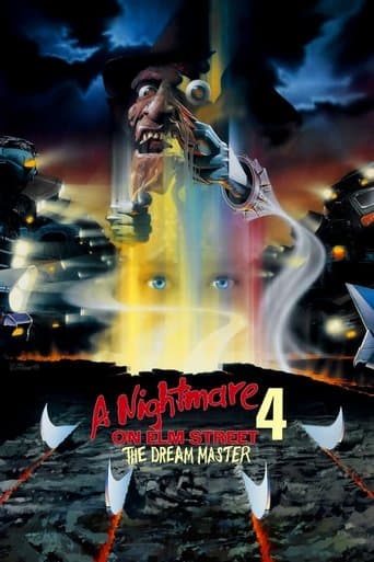 Movie poster for A Nightmare on Elm Street 4: The Dream Master