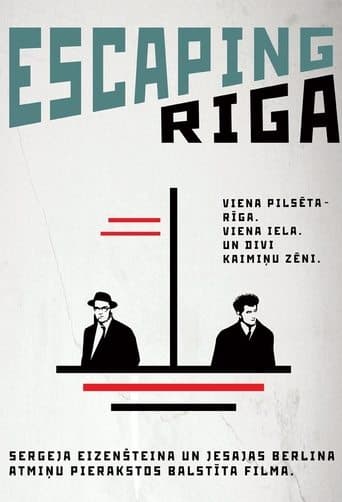 Movie poster for Escaping Riga