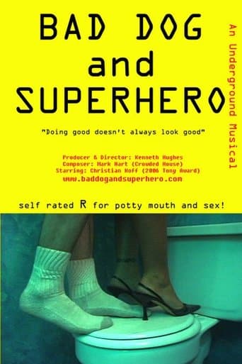 Movie poster for Bad Dog and Superhero