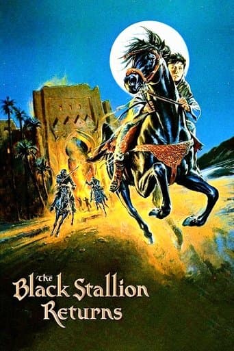 Movie poster for The Black Stallion Returns