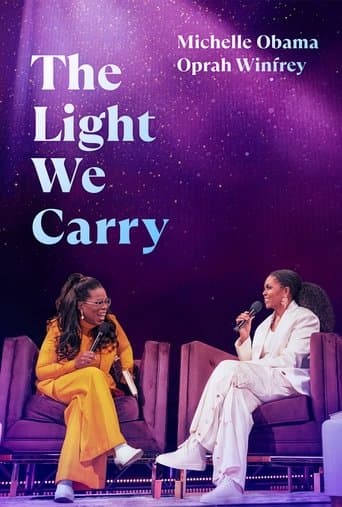 Movie poster for The Light We Carry: Michelle Obama and Oprah Winfrey