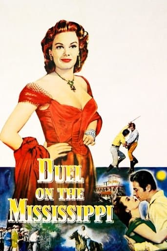 Movie poster for Duel on the Mississippi