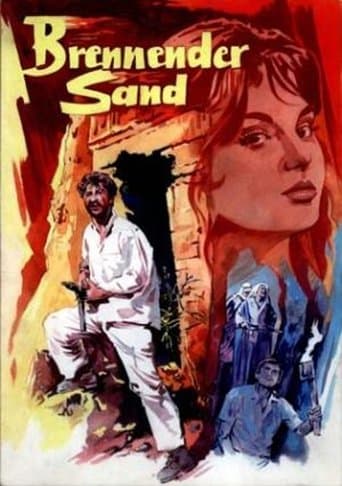 Movie poster for Burning Sands