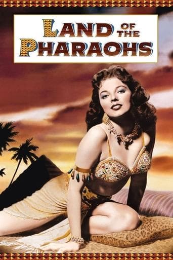 Movie poster for Land of the Pharaohs