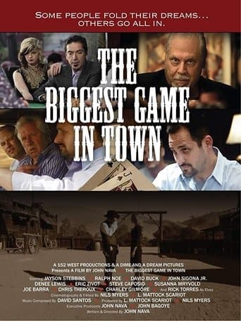Movie poster for The Biggest Game In Town