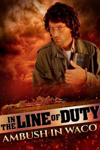 Movie poster for In the Line of Duty: Ambush in Waco