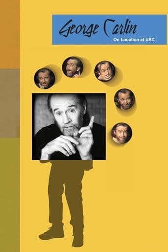 Movie poster for George Carlin: On Location at USC
