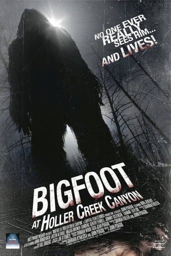 Movie poster for Bigfoot at Holler Creek Canyon